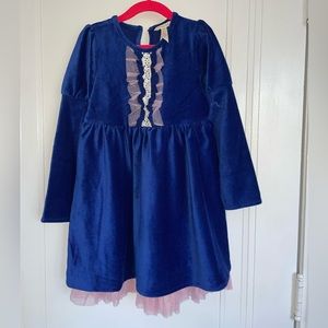 Beautiful blue and pink dress size 6